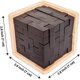 thumbnail image 3 of Rompecabezas de madera 3D original, piezas de construcción de habilidades geniales, juguete educativo para niños y adultos. Rompecabezas de escritorio de regalo Xemadio HMHZ533-2, 3 of 4