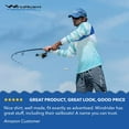 thumbnail image 4 of WindRider Long Sleeve Fishing Shirts for Men UPF 50+ Sun Protection with Mesh Sides Stain Resistant and Moisture Wicking, 4 of 7