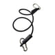 thumbnail image 1 of Cuerda elástica con mosquetón, correas de elásticas, cuerda elástica resistente de 16 pulgadas con gancho para carros de mano, maletero, carpa, DYNWAVEMX cuerda bungee con gancho, 1 of 8