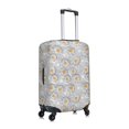 thumbnail image 3 of Uemuo Daisies Flowers Printed Washable Luggage Cover - Fashion Suitcase Protector Fits 18-32 Inch Luggage -Large, 3 of 9