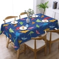 thumbnail image 2 of Origami Paper Crane Pattern Tablecloth Rectangle Waterproof Spill-Proof Table Cloth Cover For Kitchen Dining Farmhouse Party Wedding Outdoor Picnic Camping 54x72in, 2 of 7