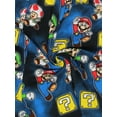 thumbnail image 4 of Super Mario Brothers Luigi Toad Men's Male Button Fly Boxer Lounge Shorts MF21603BX, 4 of 7