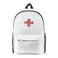 thumbnail image 2 of 2hollis 2 Album Cover Red Cross Merch Backpack Rapper Bags Unisex Fashion Casual Streetwear Shoulders Bag, 2 of 6