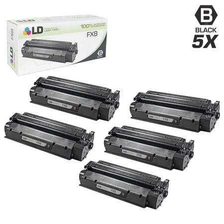 Remanufactured Toner Cartridge Replacement for Canon FX8 (Black  5-Pack)