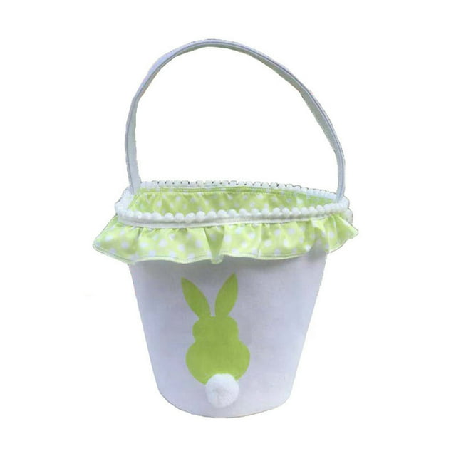 xiaxaixu Lapin Impression Cadeau Seau, Panier de Stockage de Biscuits de Bonbons