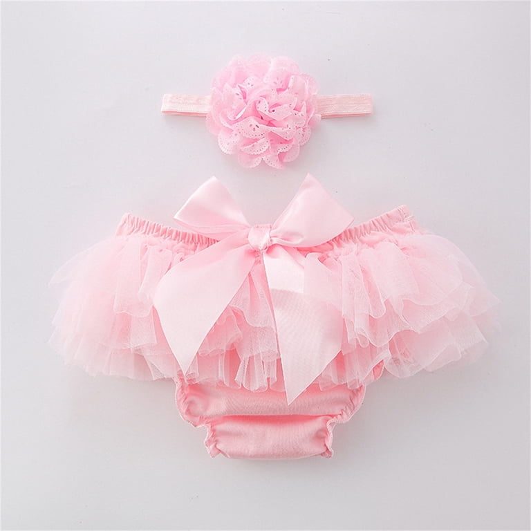 Bloombers (culotte Fendue) Bébé Fille à Volants Et Cœur Rayé - Taille 12 Mois à 3T - Neuf Avec étiquettes