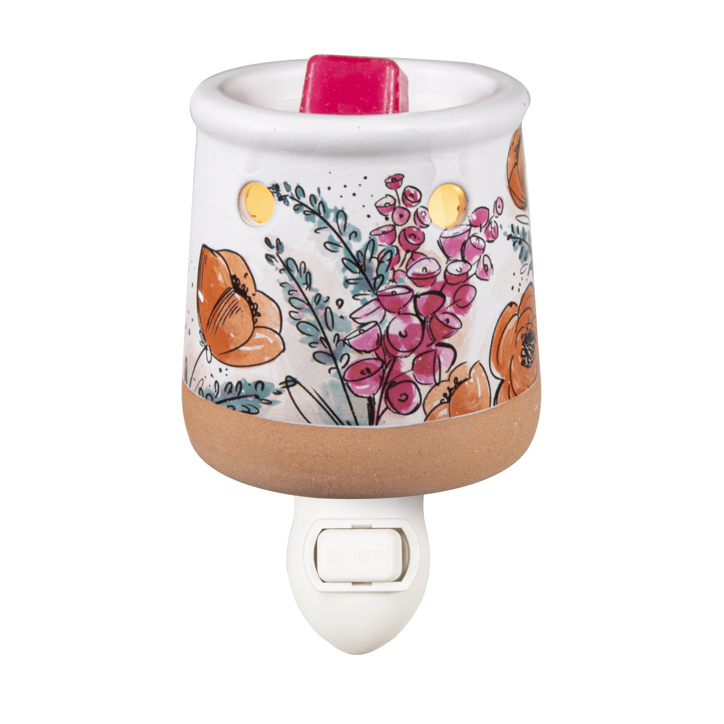 ScentSationals Accent Warmer, Freckled Floral