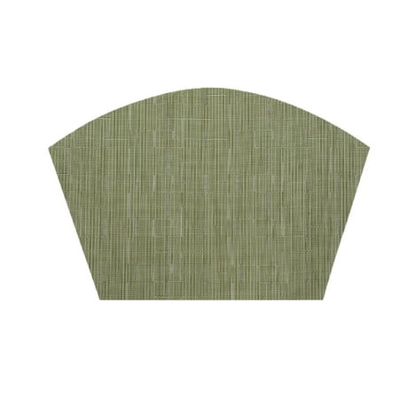 

Fan-shaped Heat Resistant PVC Kitchen Dinning Placemats Tableware Bowl Dish Cup Mats Coaster Pad