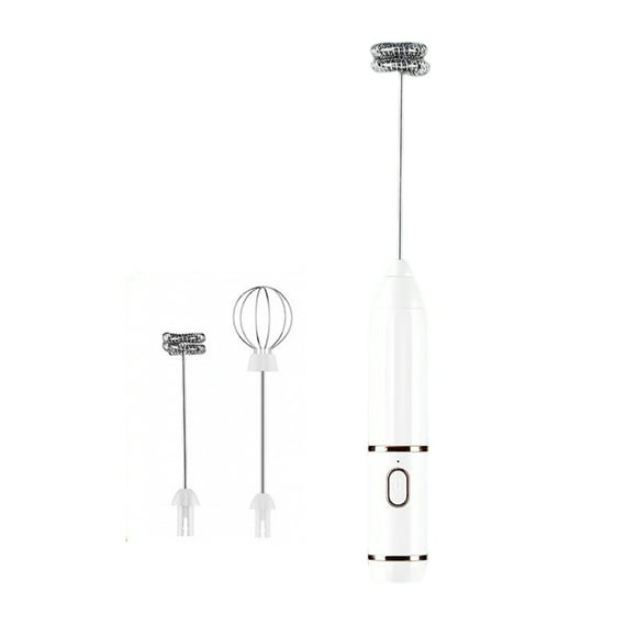 Espumador de Leche Eléctrico Matsuzay Batidor de Huevos Mezclador USB Color Blanco Verde Azul