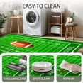 thumbnail image 4 of Football Area Rug 8x10ft, Machine Washable, Non-Slip Bottom, Foldable & Easy to Store, Easy-Care Sports Carpet for Living Room Bedroom Kids Room, 4 of 8