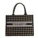 thumbnail image 5 of Bolso de mano con entramado de diamantes de colores en contraste retro de moda, nuevo estilo, bolso de hombro bajo el brazo, bolso de viaje popular para damas de gran capacidad, 5 of 5