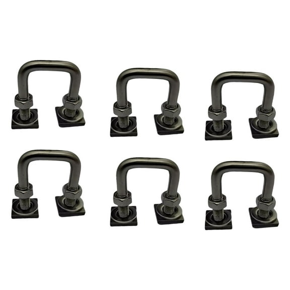 T Track Mount Tie Down Anchors T Track Bolts Stainless Steel T Slot Bolts for Holding Bungee Cord Tie Down Anchoring Set