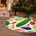 thumbnail image 5 of Sikiie Vegetables2 Nativity Christmas Tree Skirt, Jesus Christian Winter Holiday Tree Mat Decoration(30-48IN)36", 5 of 6