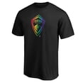 thumbnail image 2 of Men's Black Colorado Rapids Pride Logo T-Shirt, 2 of 3