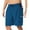 Heather/Blue, variant on SPEEDO Mens Gray Lined Shorts M