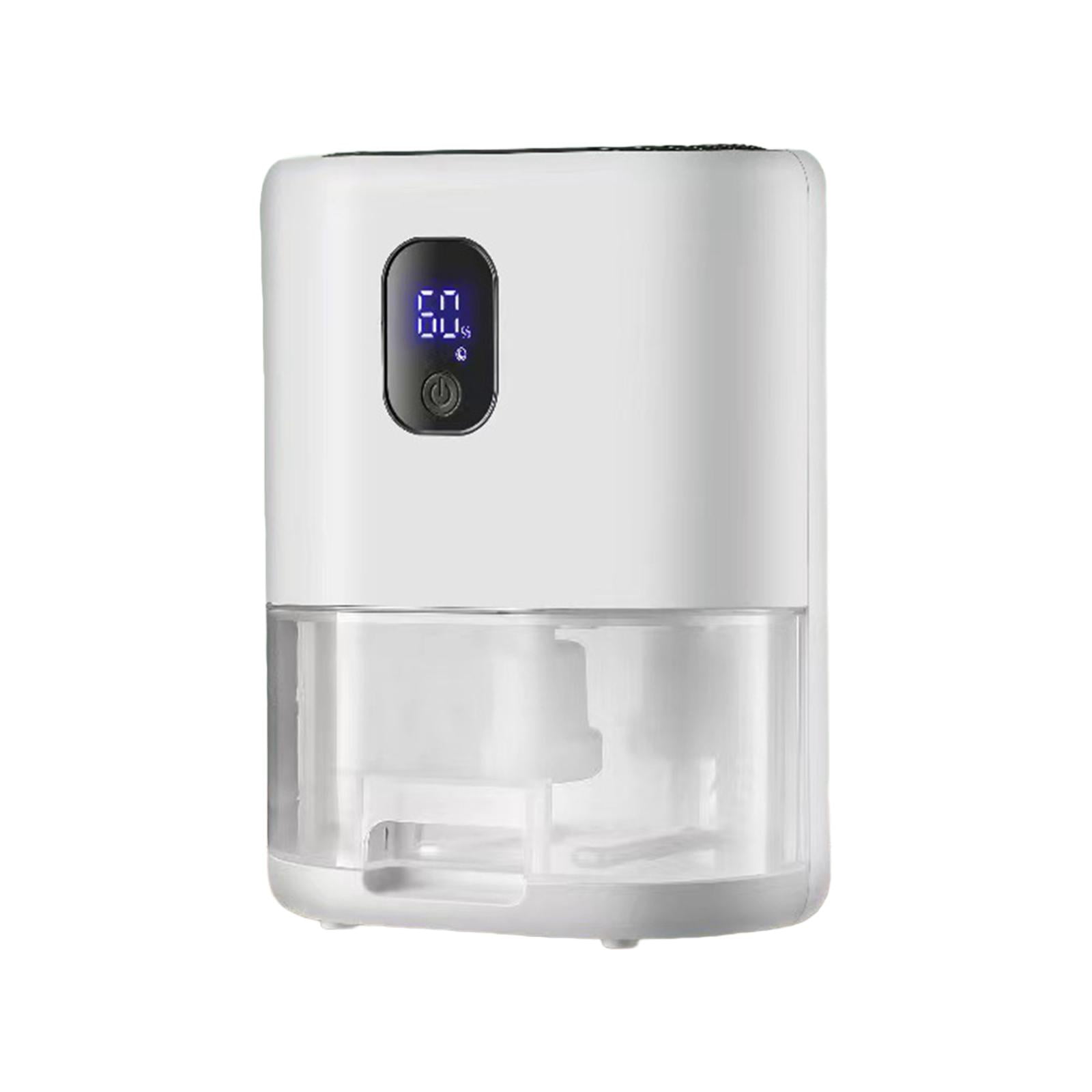 TISHITA Electric Dehumidifier, 1L Water Tank Auto Shut Off, Bedroom Bathroom Dehumidifier, Quiet for Laundry Home Wardrobe Room LED Display