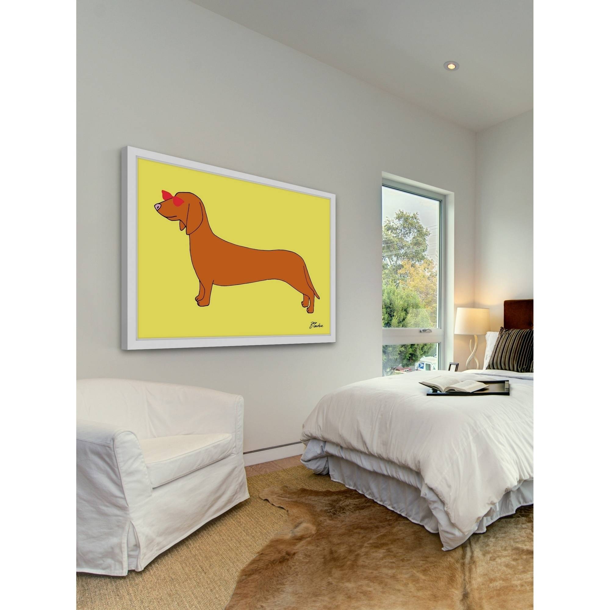 "Sausage" Framed Painting Print