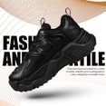 thumbnail image 2 of BRIGHTFUFU 1 par de zapatillas gruesas para mujer Zapatillas gruesas para mujer Zapatillas de deporte de moda Zapatillas deportivas para mujer Talla 39, 2 of 8