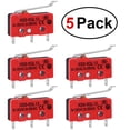 thumbnail image 1 of MasteelfCA UEETEK 5PCS Simulated Roller Lever SPDT AC Miniature Micro Switch, 1 of 7