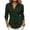 Army Green, variant on Womens Blouse Button Down Collared Long Sleeve Slim Fit Casual Business Work Shirts for Women Solid Basic Dressy Office Tops White M