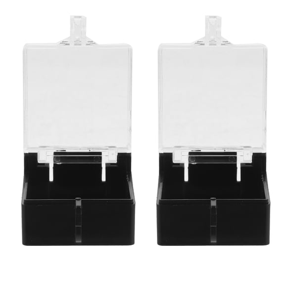 Raindrops  2 Pcs Button Protective Cover Outlet Locking Kit Guard Electrical Child Baby