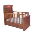 thumbnail image 1 of Cuna Cama Mecedora Gummy  Junior con Luz Magnolia Café, 1 of 3