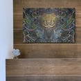 thumbnail image 5 of Luxe Metal Art 'Cernunnos' by Pedro Gavidia, Metal Wall Art, 16"x12", 5 of 9
