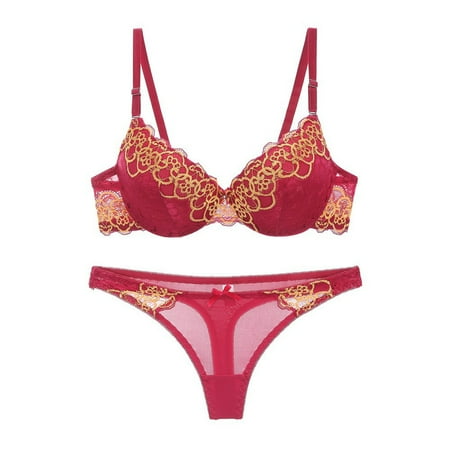 LLYWEY Front Close Sports Bras for Women Clearance Sports Bras High Support Ladies Balconette Bra Style-434 Women s Plus Back-Smoothing Bra Feature Adult Female Training Sports Bras Red 36B