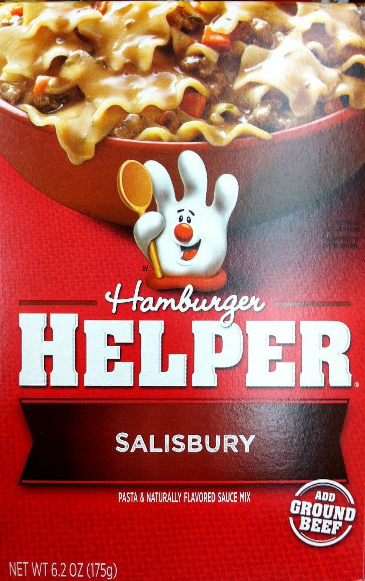 (2 pack) SALISBURY Hamburger Helper, 2 Pack, 6.2 oz