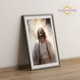 thumbnail image 2 of Eastern Print, Picture Of Jesus Laughing Poster, Jesus Portrait, Jesus Christ Print Home Decor, Jesus Wall Decor, Catholic Sacred Heart Of Jesus Painting, Christian Art, Jesus Wall Art UNFRAMED, 20x30, 2 of 4