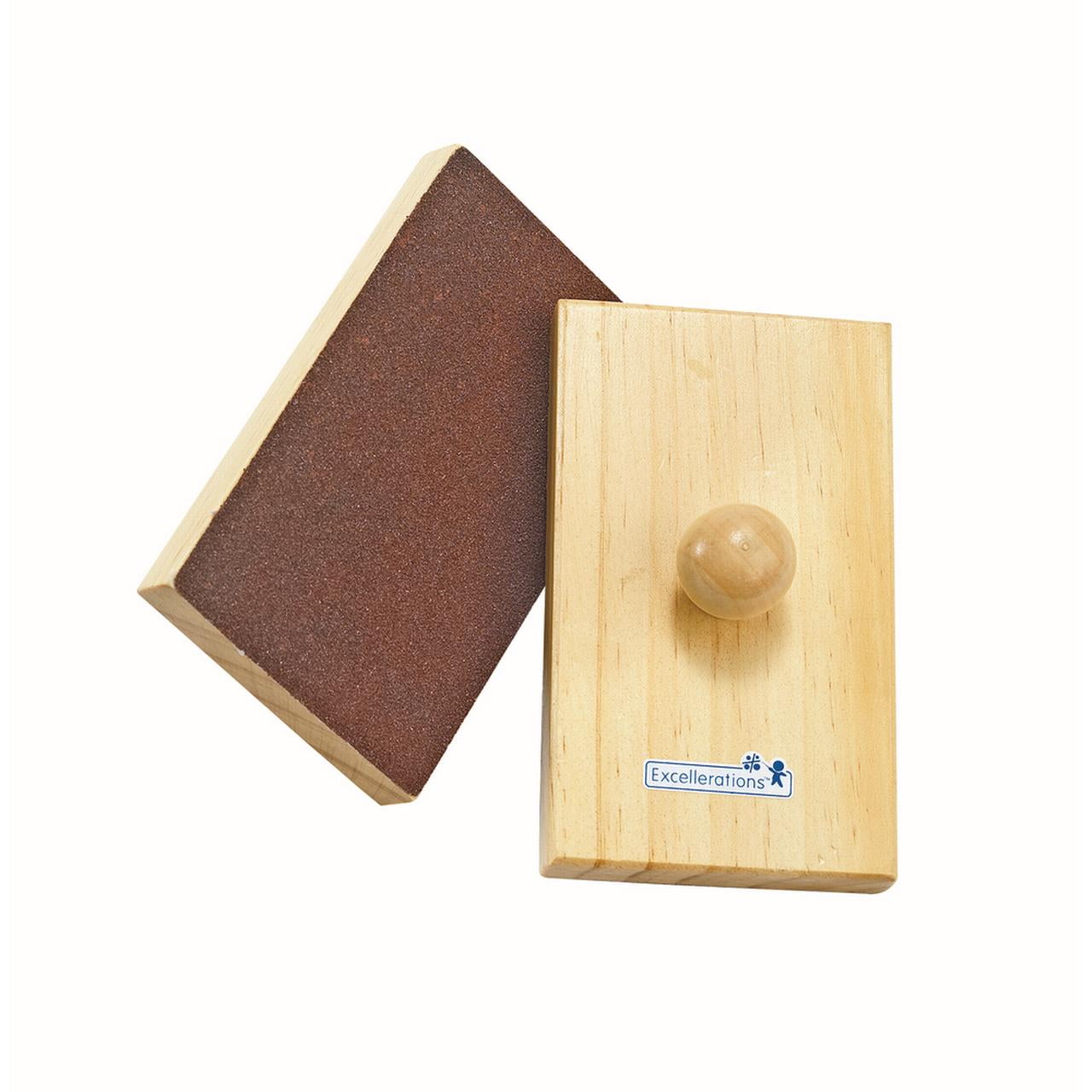 Excellerations EasyGrip Sand Block Pair, Musical Instrument (Item