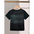 thumbnail image 2 of Young Girl Bowknot Print Versatile Cute All-Match Round Neck Short Sleeve T-Shirt, Comfortable Casual Wear, 2 of 6