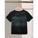 thumbnail image 2 of Young Girl Bowknot Print Versatile Cute All-Match Round Neck Short Sleeve T-Shirt, Comfortable Casual Wear, 2 of 6
