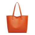 thumbnail image 5 of AUDeals Women Pebbled PU Leather Tote Bag, Solid Color Minimalist Shoulder Purse, Large Capacity Tassel Handbag for Daily Travel Commute, 5 of 7