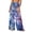 #176-Multicolor, variant on Women's Bohemian Beach Pants, Chiffon Print Wide Leg Cover-Up with Sun Protection, Lightweight Flowy Palazzo Pants for Vacation and Resort Wear
