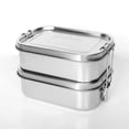thumbnail image 1 of Lunch Box "Double Stainless Steel Lunch Box Leak Proof Lunch Box"1.5L, 1 of 4