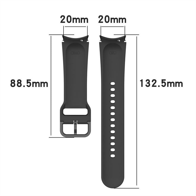 YuiYuKa 20mm Watch Band For Samsung Galaxy Watch 5 Pro 45mm/4