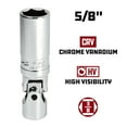 thumbnail image 4 of Powerbuilt 3/8 Inch Drive 5/8 Inch U-Joint Spark Plug Socket - 643002, 4 of 6