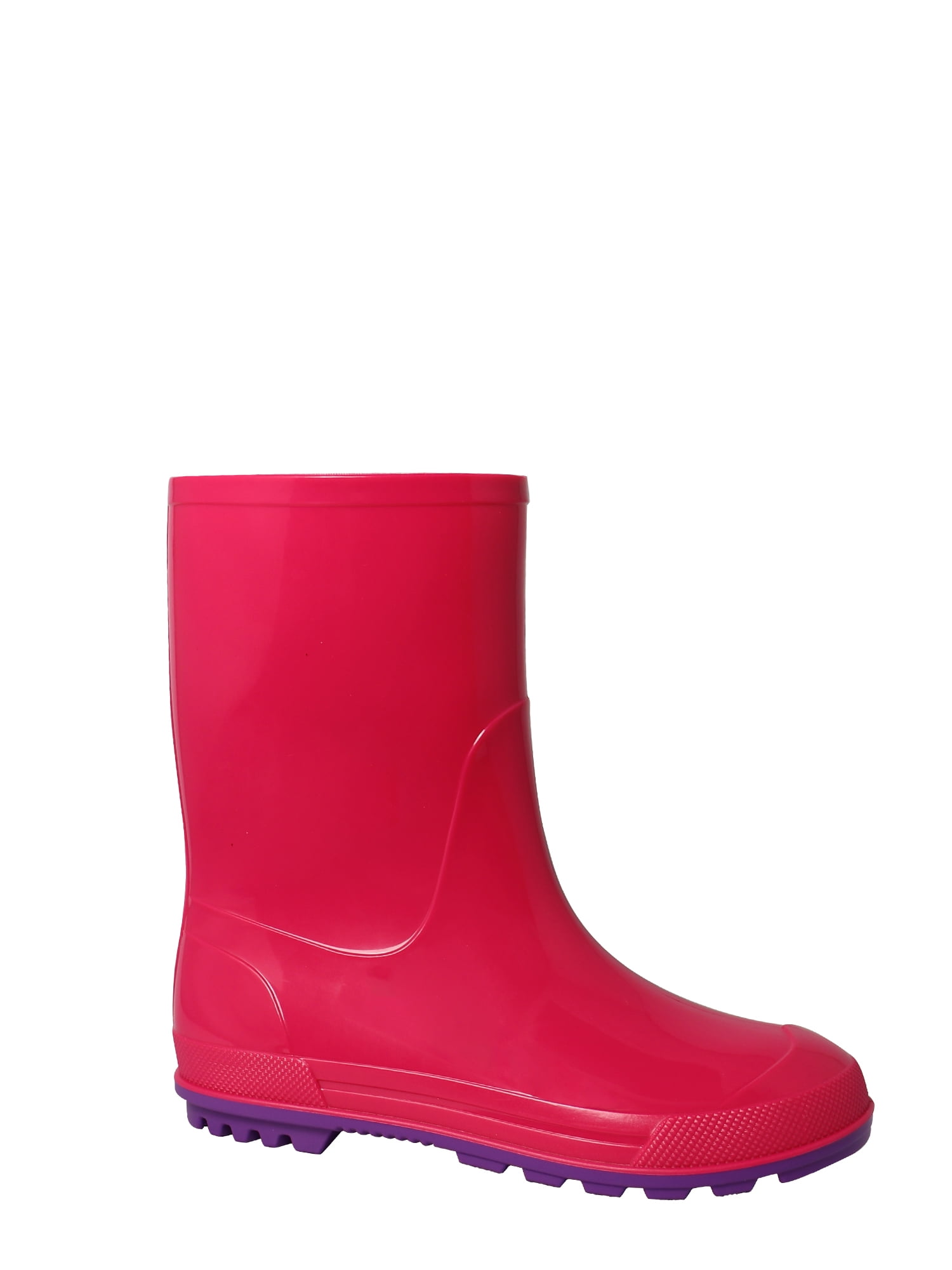 ladies red rain boots