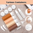 thumbnail image 7 of MateeyLife 17PCS Travel Bottles for Toiletries, TSA Approved Travel Size Containers, Leak Proof Travel Containers for Toiletries, Silicone Travel Kit for Shampoo, Conditioner, Lotion & Creams Apricot, 7 of 7