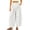 A1_White, variant on Zjunqe Women Polka Dot Summer Boho Cotton Linen Pants Wide Leg Barrel Pants Beach High Elastic Waist Casual Long Palazzo Trousers with Pockets Loose Fit Casual Summer Beach Vacation Pants Beige L