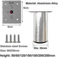 thumbnail image 4 of 2025 Latest Model 4 Adjustable Legs 5cm Height Thicken Cabinet Legs Table Legs, 4 of 4