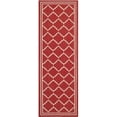 thumbnail image 1 of Safavieh Courtyard Red Indoor Outdoor Rug - Runner 2'3" x 10', 1 of 5