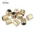 thumbnail image 3 of Unique Bargains 10x10mm Brass Push Button Grease Oil Cup 10 Pack, 3 of 5