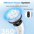 thumbnail image 3 of CATGOOD Power Scrubber 3 Adjustable Speeds, Electric Spin Scrubber, Cordless Cleaning Brush with 8 Replaceable Brush Heads, Adjustable & Detachable Long Handle, 3 of 11