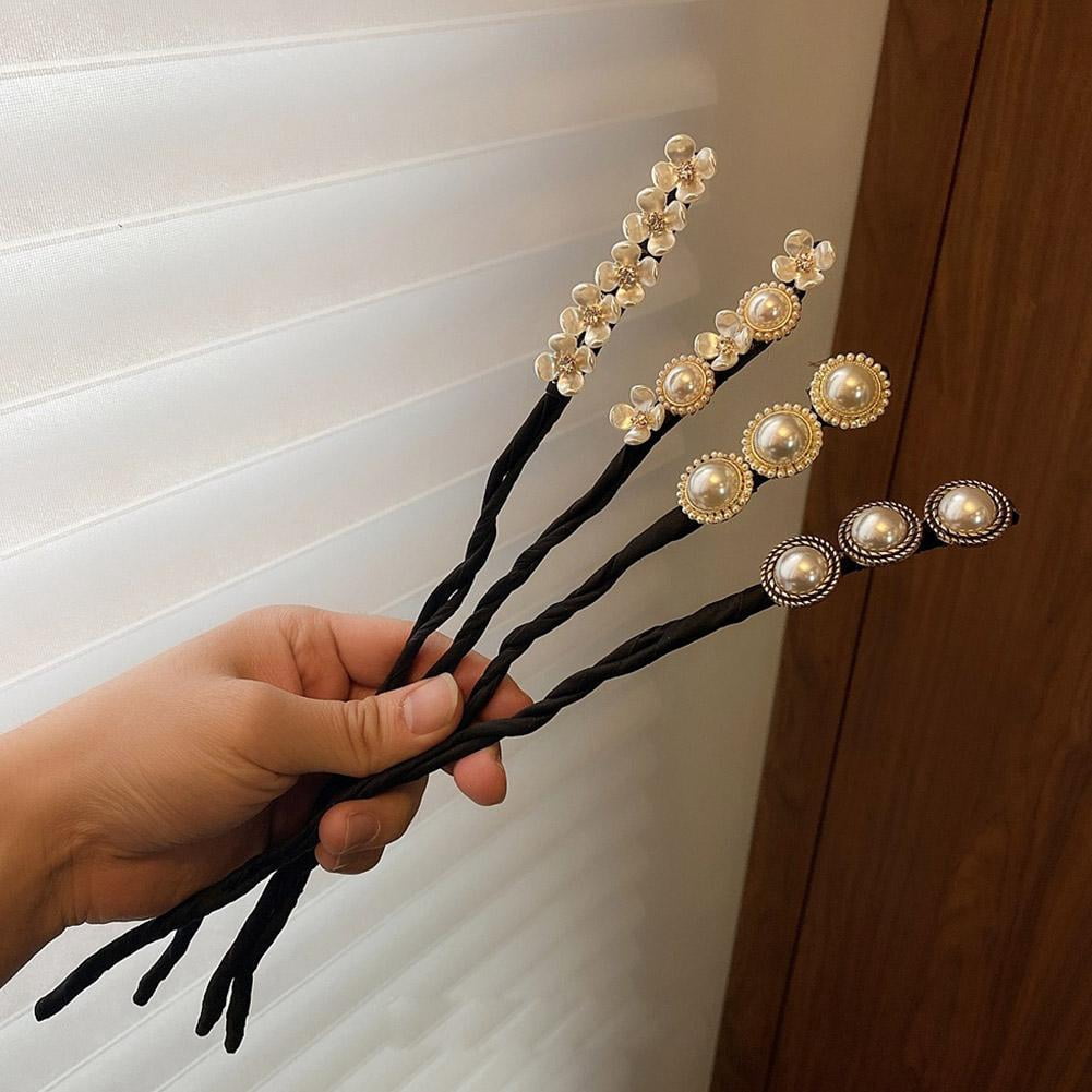 1pcs Fashion Super Fairy Pearl Hair Tie Hair Set H7D1