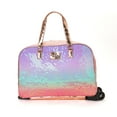 thumbnail image 1 of OMBRE SEQUIN ROLLING DUFFLE, 1 of 4