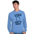 thumbnail image 5 of Utah Easy To Draw Beehive State Long Sleeve TShirt Men Women Brisco Brands L, 5 of 5