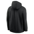 thumbnail image 3 of Men's-Nike  Black Tampa Bay Rays Rewind Club Logo Pullover Hoodie, 3 of 3
