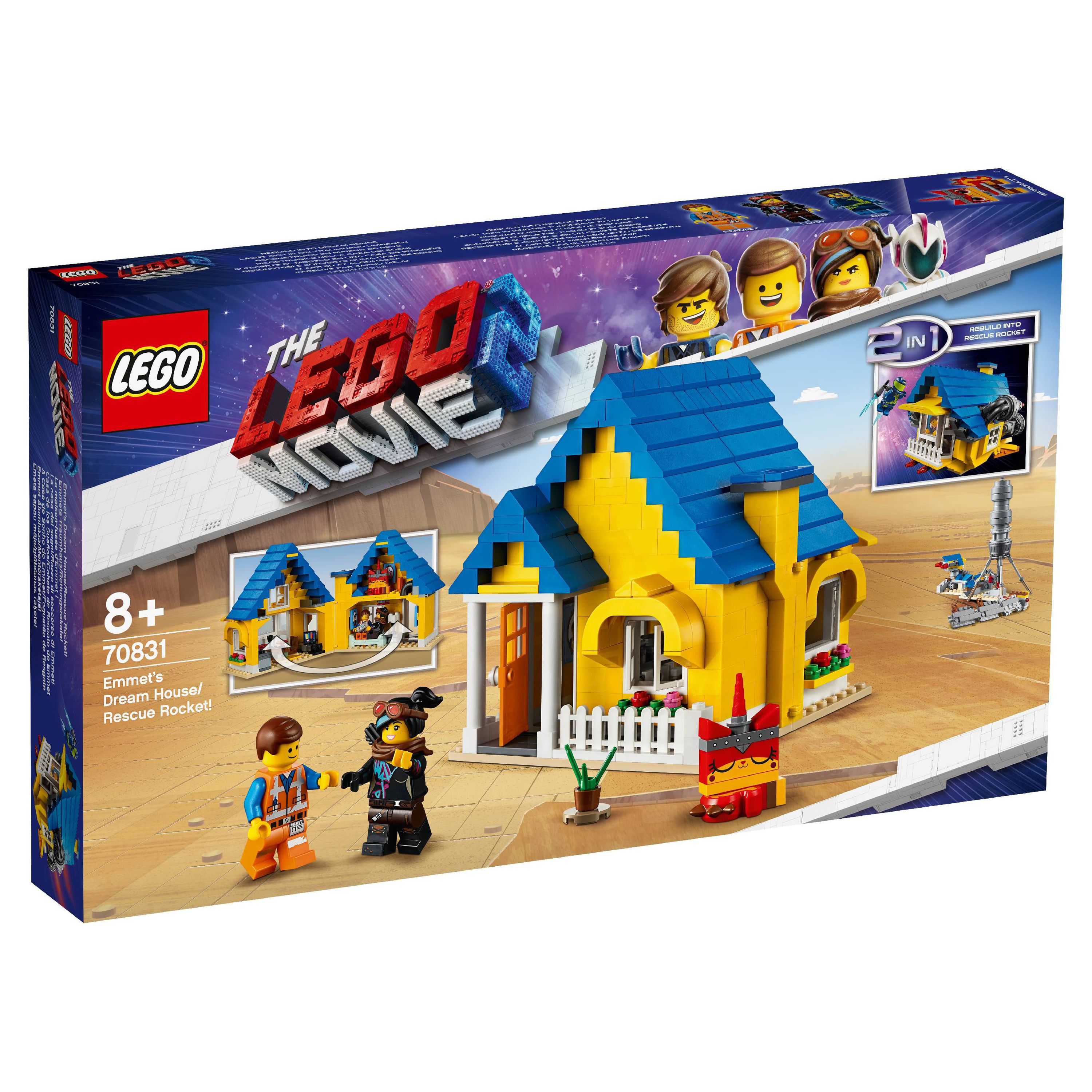 LEGO 70831 The LEGO Movie 2 Emmet's Dream House/Rescue Rocket. - image 4 of 7